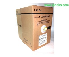 AMP CABLE UTP CAT.5E 305M AMARILLO
