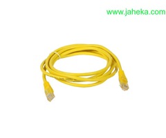 AMP PATCH CORD UTP CAT.5E 2,40 MT AMARILLO
