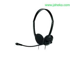 FONE+MIC KLIP KSH-280 HEADPH C/CONT VOL NEGRO
