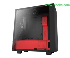 GAB NZXT S340 ELITE MATTE BLACK/RED CA-S340W-B4