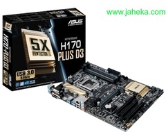 MB ASUS LGA 1151 H170-PLUS D3 S/V/R/DVI/HDMI