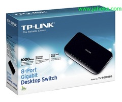 SWITCH TP-LINK 8 PORT 10/100/1000 TL-SG1008D