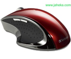 MOUSE VERB 97592 ERGO ROJO WIR