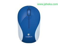 MOUSE LOGI 910-004176 M187 AZUL/BLANCO WIR