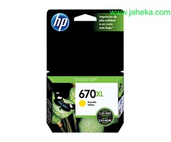 TINTA HP CZ120AL 670XL YELLOW