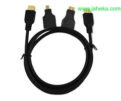CABLE MICRO MINI HDMI 3 EN 1