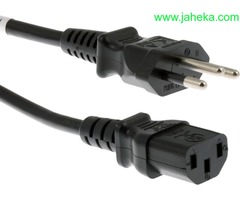 CABLE POWER PARA CPU ENCHUFE NORMA BRASILEÑA