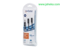 MANH CABLE DE AUDIO ESTEREO Y MACHO A 2HEM. 393942