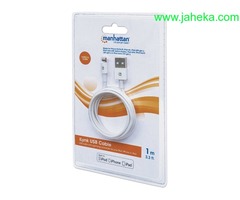 MANH CABLE LIGHT ILYNK 393744 1MT P/IPHONE/BLANCO