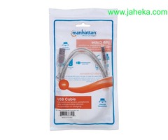 MANH CABLE USB PRINTER 333405 1.8MTS TRANSPARENTE