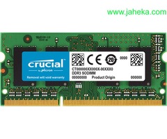 MEM P/NB DDR3L 8GB 1600 MHZ CRUCIAL