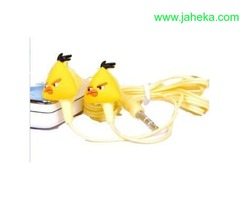 MINI MP3 PLAYER DISEÑO ANGRY BIRD AMARILLO
