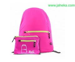 MOCHILA KLIP 5KG KFB-001PK PLEGABLE ROSADO