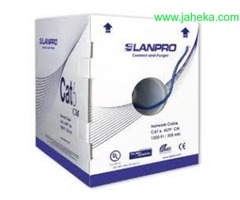NE LANP CABLE UTP CAT.6 305MT GRIS 24 AWG LP-C6E10GRB