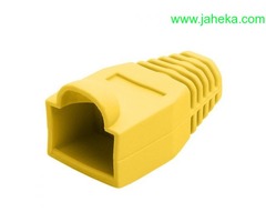 NE LANP CAPUCHON DE GOMA RJ45-AMAR 50UNID.LP-B101Y
