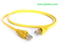 NE LANP PATCH CORD UTP 1MT CAT.6-AMAR LP-4C6USYL1