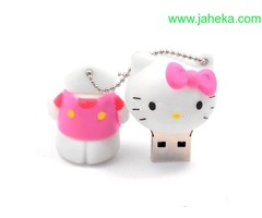 PEN DRIVE 8GB - DISEÑO HELLO KITTY ROSADO