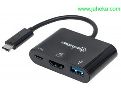 MANH CONVER USB-C/HDMI-USB3.0-USB-C 152037