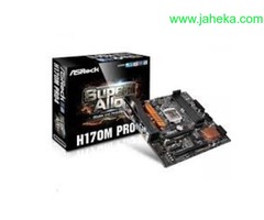 MB ASROCK 1151 H170M PRO4 V/S/R/DVI/HDMI/M2/DP/DDR