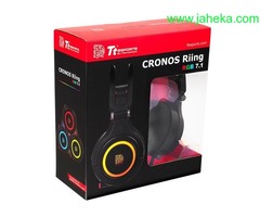 FONE+MIC THERMAL GAMER CRONOS RIING RGB HT-CRA-DIECBK-20 7.1