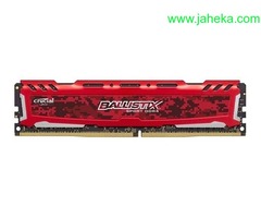MEM DDR4 4GB 2400 MHZ BALLISTIX GAMING ROJO