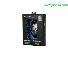 MOUSE ARGOM ARG-MS-2040BK MS40 GAMING NEGRO/AZUL