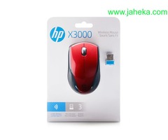 MOUSE HP X3000 2HW69AA#ABL ROJO WIR
