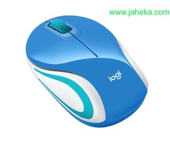 MOUSE LOGIT 910-005360 M187 WIR AZUL/BLANCO