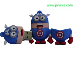 PEN DRIVE 8GB - MINION - CAPITAN AMERICA