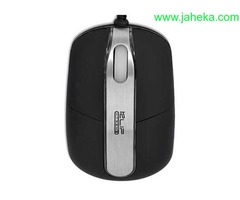 MOUSE KLIP KMO-102 NEGRO/PLATA USB/PS2