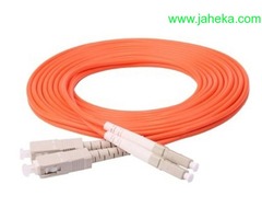 NE LANP PATCH CORD F.O DUPL.OM3 LC-SC 3MT